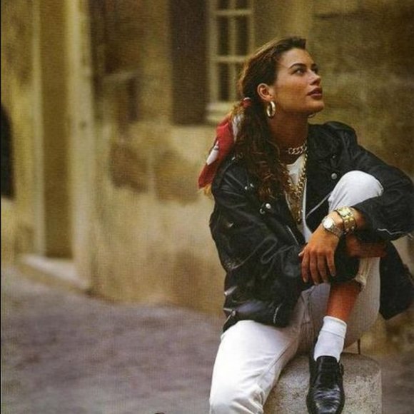 Incredible vintage 80s motorcycle jacket small biker punk cropped rare - Picture 4 of 5